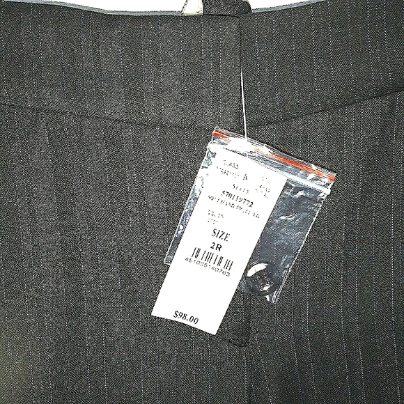 Black & White Blue Pinstripe Dress Pants NWT - Picture 1 of 5